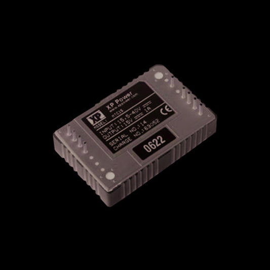 XP POWER MTC1528S12 Isolated DC/DC Converter 15W 12V 1.25A, Adj Vout, mil-spec Single Output, 15.5-40 VDCin