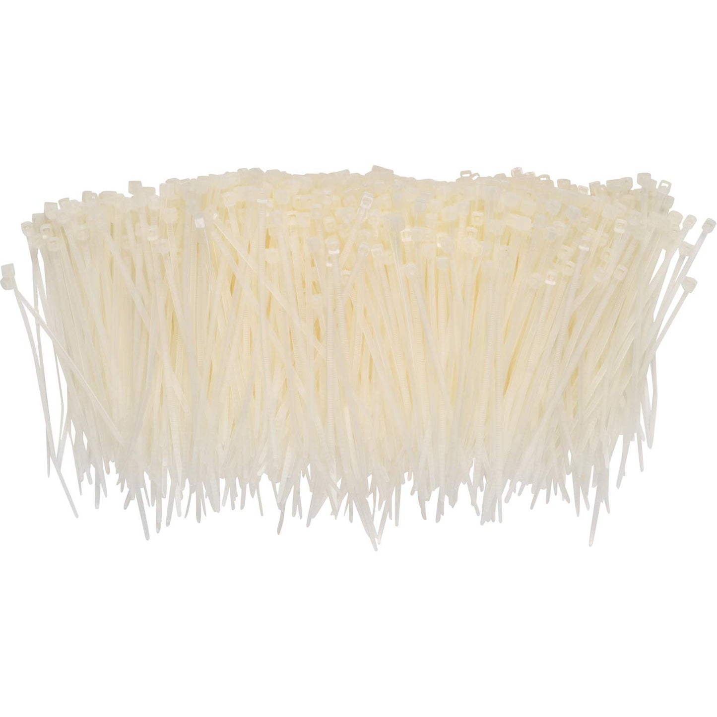 Morris Products Nylon Cable Zip Ties - 8 Inch Length - Heavy Duty, 40-Pound Tensile Strength - Cable Organization Applications - UR Recognized, UL