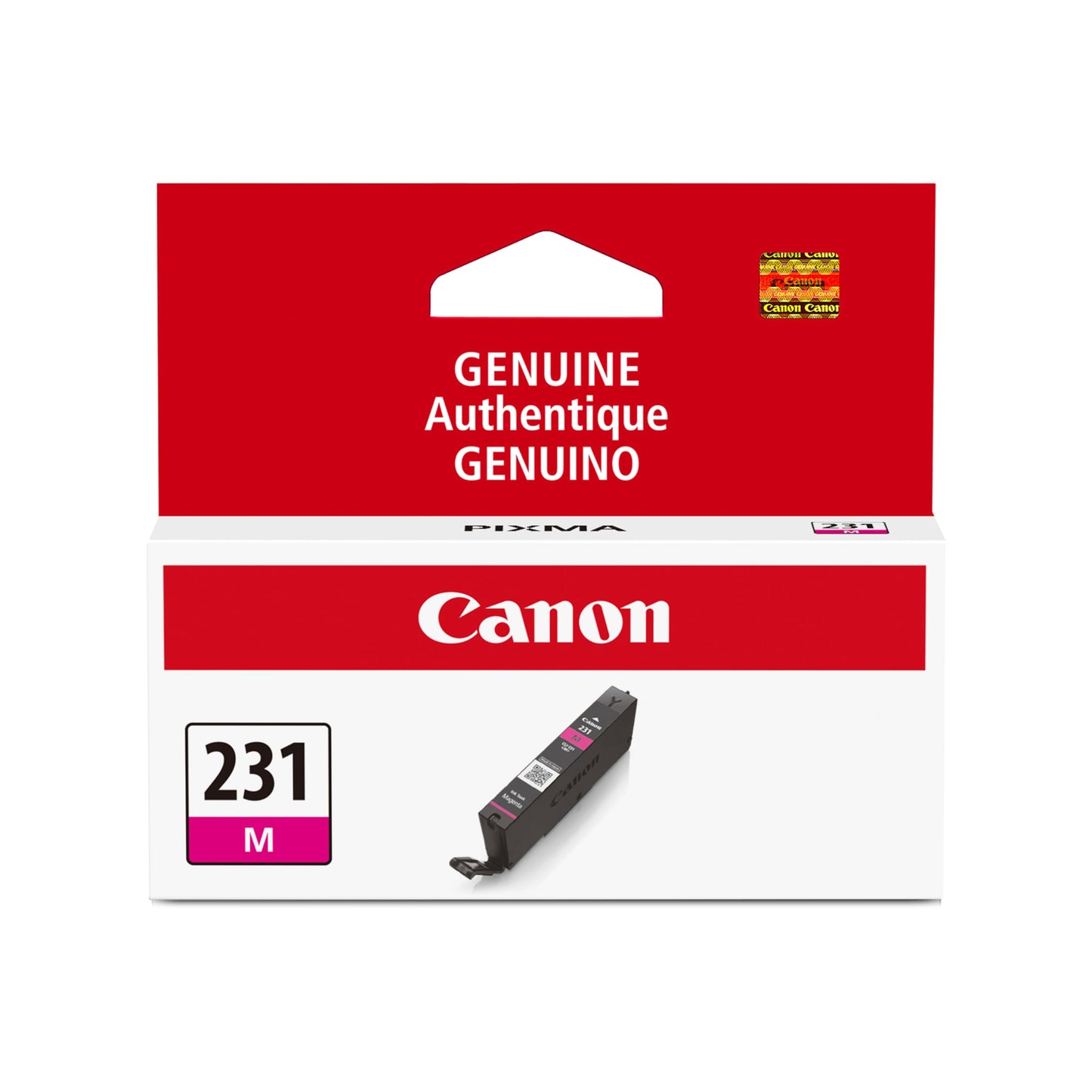 Canon CLI-231 Genuine Magenta Ink Tank, Compatible with PIXMA TS8820 Printers