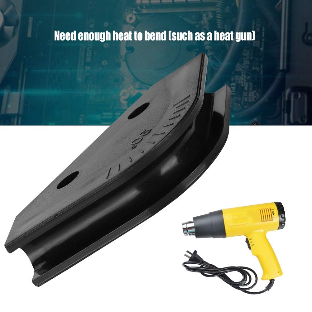 Water Cooling Bending Kit, 3pcs 12mm OD 45/90/180 Degree Acrylic Hard Tube Bending Tool Set, Tubing for Computer Water Cooling System