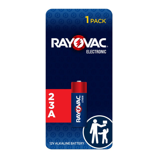 Rayovac Size 23A 12V 1 Pack Electronic Alkaline Batteries