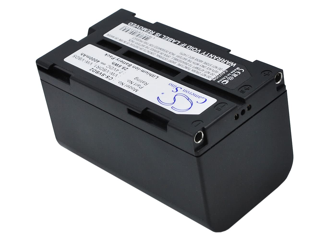 VI VINTRONS 4000mAh Battery for HITACHI VM-H650, VM-H650A, VM-H655LA, VM-H755, VM-H755LA