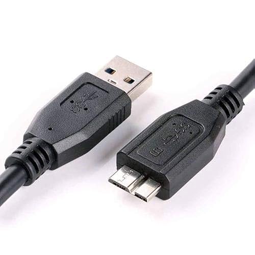 (2 Pack) USB 3.0 SuperSpeed USB Type A to USB Micro-B Device Cable for Toshiba Canvio Desk External Hard Drive Disk 1TB/2TB/3TB, Canvio Basics 3.0