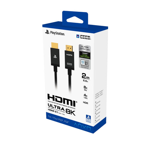 Hori Ultra High Speed HDMI Cable for PlayStation® 5 - Officially Licensed by Sony