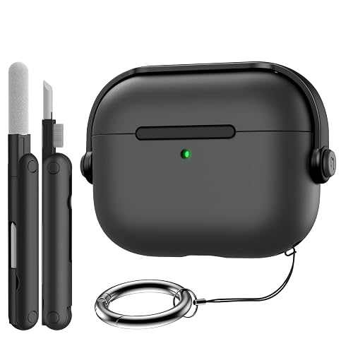 TiMOVO Case for AirPods Pro 3 (2025) with Secure Lock, Hard Shell, Shockproof, Music Headset Design Protective Cover for Apple AirPod Pro 3rd
