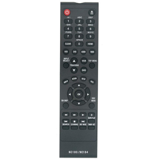 NC184UH NC184 Replace Remote Control for Sanyo DVD Recorder VCR FWZV475F