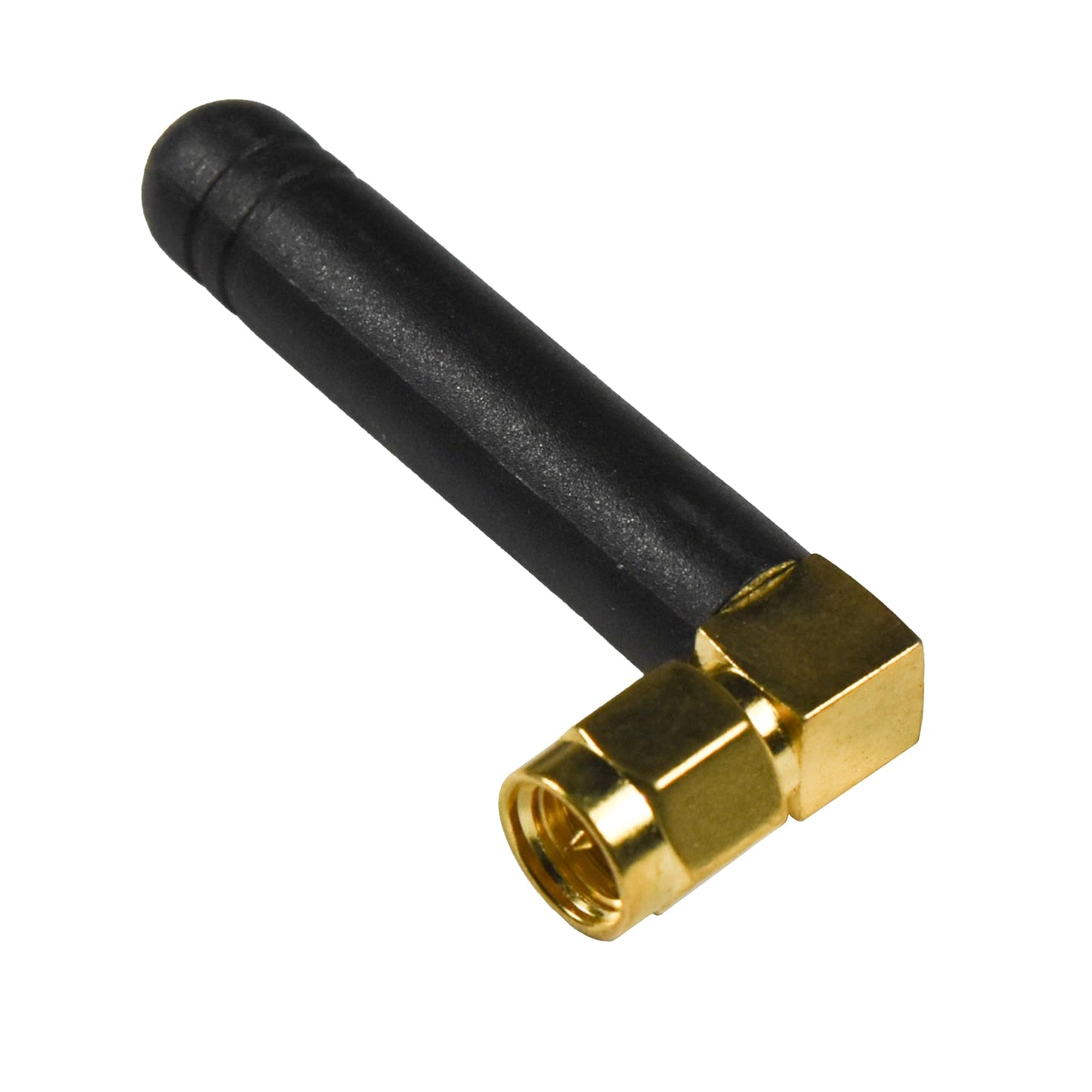HQRP 2-Pack SMA Male 46MM GSM GPRS 433MHz Antenna 2DBI Compatible with Wireless Bluetooth RF Transceiver Module Serial RS232 Megasquirt/Adaptronic