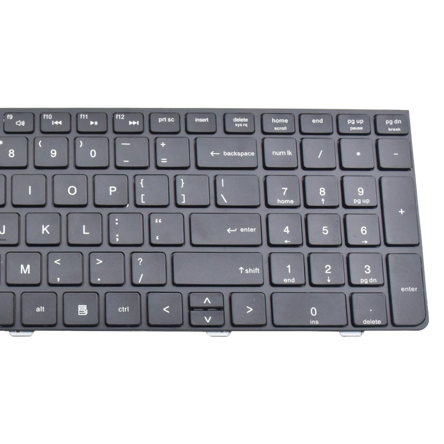 SUNMALL Keyboard Replacement Without Frame Compatible with HP ProBook 4530S 4535S 4730S 4735S Series Black US Layout