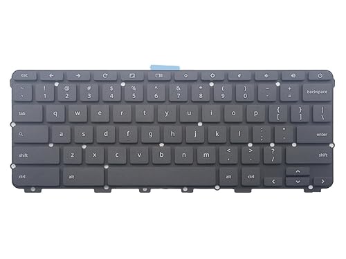 New US Laptop Keyboard Replacement for Lenovo Chromebook N21 Series NSK-G33SQ 01 API2AAENL6U Black Without Frame