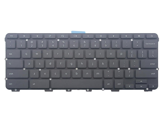 New US Laptop Keyboard Replacement for Lenovo Chromebook N21 Series NSK-G33SQ 01 API2AAENL6U Black Without Frame