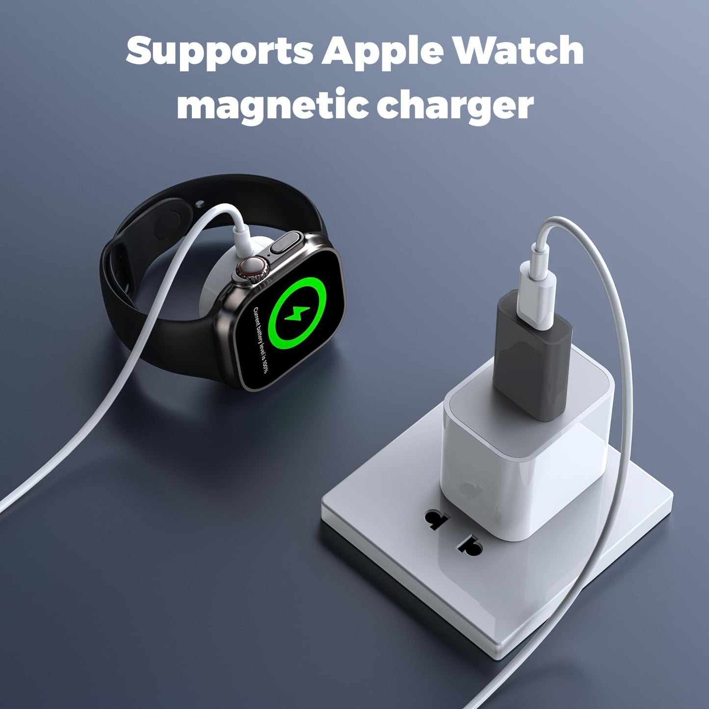 USB to USB C Adapter 2 Pack, USB-C Female to USB Male Adapter,OTG Charger Converter Compatible for Apple Watch Ultra iWatch/iPhone/Pro Max…