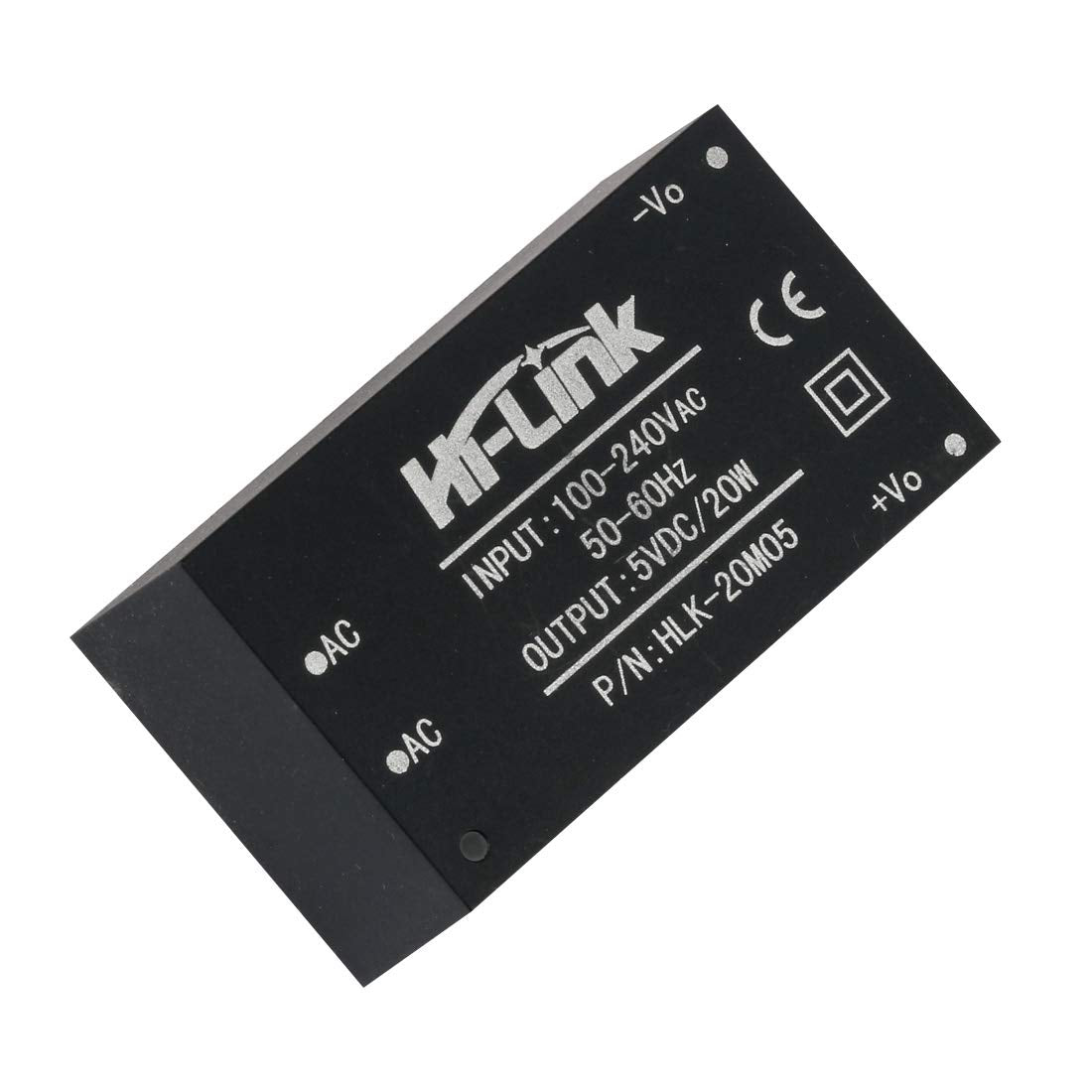 Hi-Link HLK-20M05 AC-DC 220V to 5V 20W Step-Down Power Supply Module Intelligent Household Switch Power Supply Module (2 PCS)