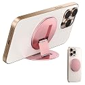 KERZEAT Two-Sided Magnetic Phone Ring Holder for MagSafe, Magnetic Cell Phone Grip Stand Finger Ring Kickstand Compatible with iPhone