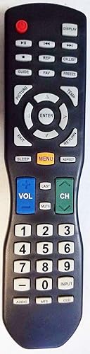 New Replaced Avera TV Remote - Fits All Avera TV's 40AER10 32AER10 55AER10 49EQX10