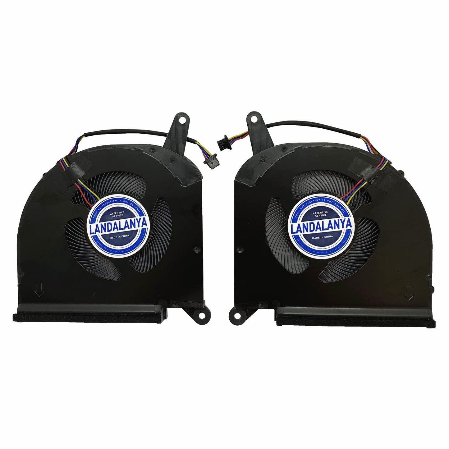 LANDALANYA Replacement new CPU and GPU Cooling Fan for Gigabyte AERO 15 OLED SA 17 HDR XA RP75XA RP77XA RP77XD 17g-yc 3080 PLB07010S12HH