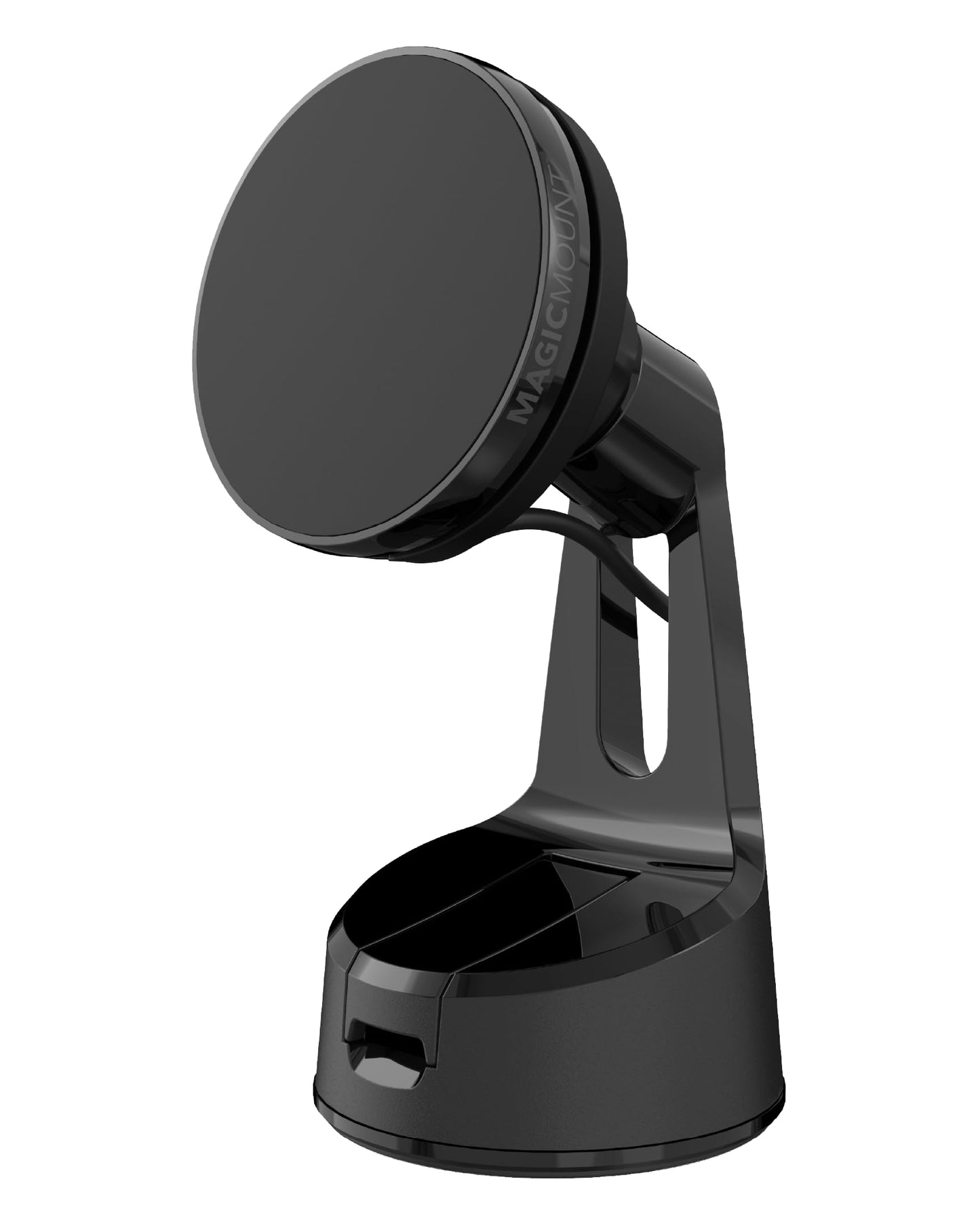 Scosche MEMSQRWD MagicMount Elite Magnetic Wireless Charging Phone Mount for Car Dashboard/Windshield with Fast USB-C Car Charger, Cell Phone Holder