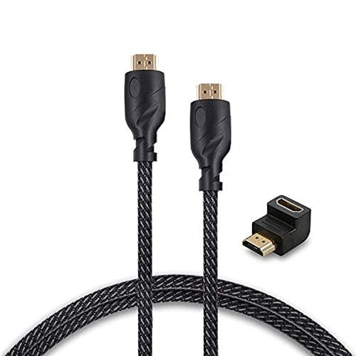 Realm 4k HDMI Cable & Adapter, Gray, 6 feet, RLMH9GR