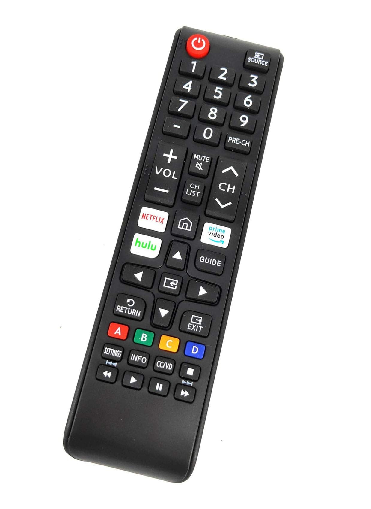 Replaced Remote Control Compatible for Samsung UA50RU7100W UA75RU7100W UA58RU7100WXXY UN43TU7000FXZA UN55TU7000FXZA UN58TU700DFXZA UN65TU700DFXZA