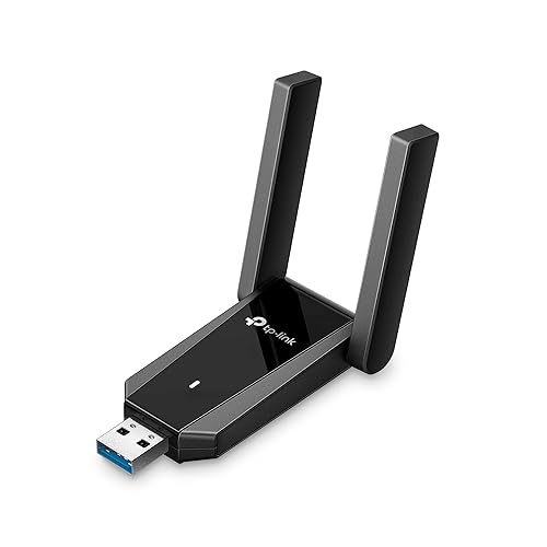 TP-Link USB 3.0 WiFi Adapter for Desktop PC (Archer TX30U Plus)-AX1800 WiFi 6 Dual-Band Plug and Play Wireless Network Adapter with 2.4GHz, 5GHz