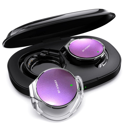BEVCEFCC Open Ear Headphones, 52Hrs Playtime, Wireless Headphones Hook Over Ear, Clip on Earphones Dual-Device Bluetooth 5.4 Headset for Gym/Home…