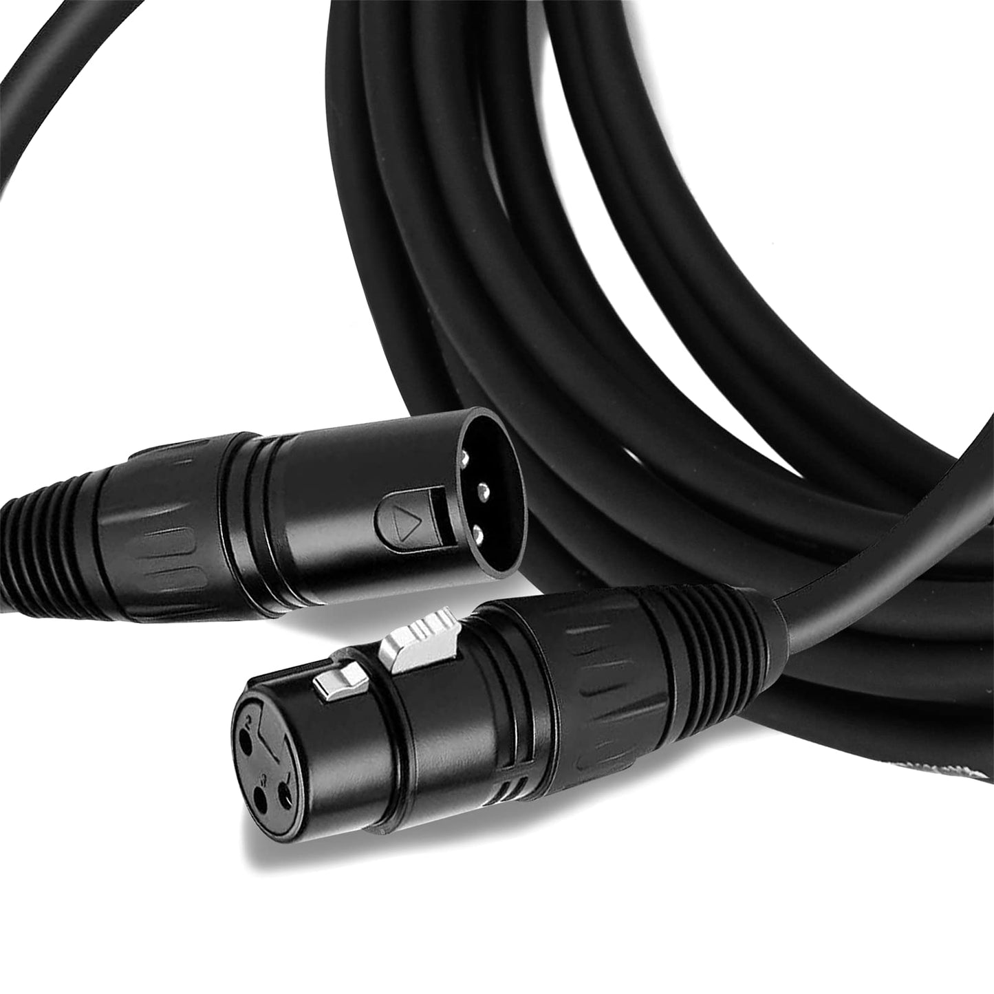 BRENDAZ Balanced XLR Female to XLR Male 3-Pin High Performance Pro Microphone Cable Compatible with Shure SM58-LC, SM58S, SM57-LC, SM7B Vocal