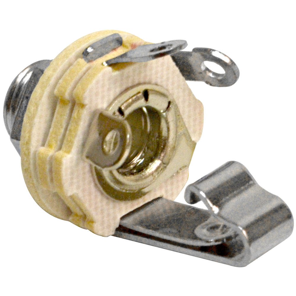 Seismic Audio - SAPT224-2Pack - Pair of 1/4" Mono Female Chassis Mount Connectors - 2 Conductor