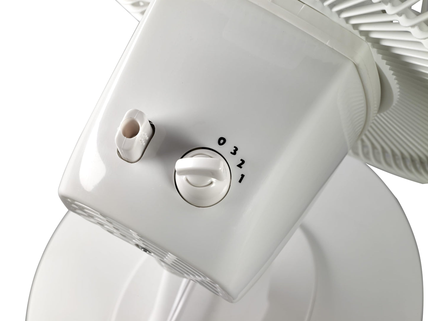 Lasko 12" Oscillating Table Fan for Home, Offices, Bedrooms, Living Rooms, 3-Speeds, Widespread Oscillation, Tilt-Back Fan Head, Portable, White, 2012