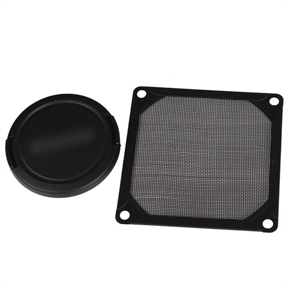 BQLZR Black 80 X 80mm PC Computer Chassis Fan Filter Mesh Metal Strainer