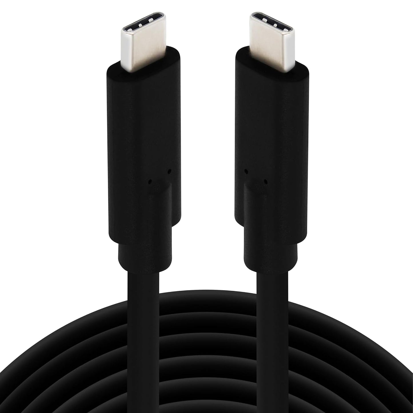VisionTek USB-C to USB-C 3.1 Gen 2 Cable - 100W Power Delivery - 10Gbps High-Speed Data Transfer - DP Alt Mode Video Output - 2 Meters (6.56 ft)