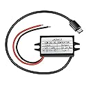 Waterproof 12V/24V to 5V USB C Converter, Quick Charge QC3.0 USB Type-C Buck Charging Module, DC-DC Step Down Power Adapter Compatible with Raspberry…