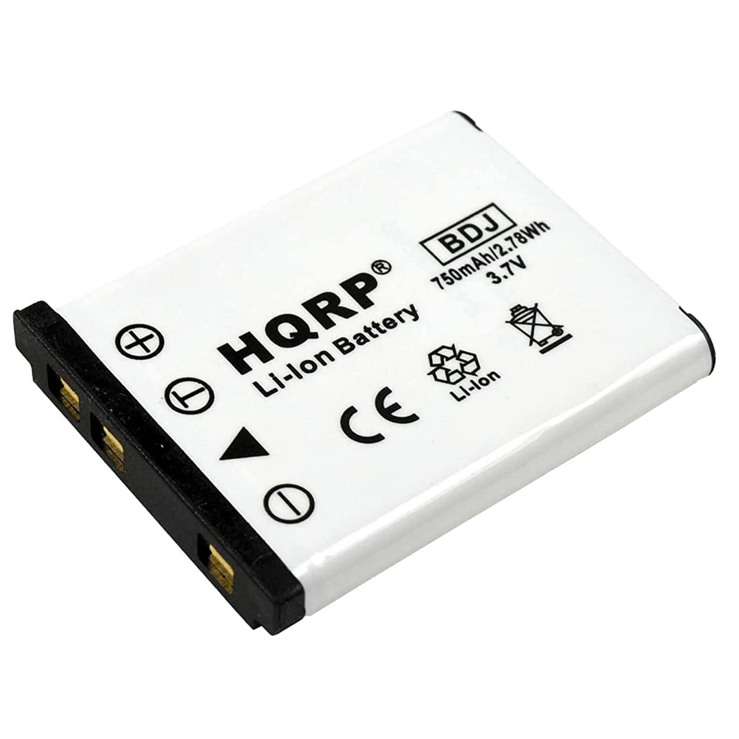HQRP Rechargeable Battery Compatible with Fuji FUJIFILM NP-45A / NP45A, XP60, XP65, J25, J250, J26, J27, J28, JV150, JX200, JX205, Z700EXR Digital