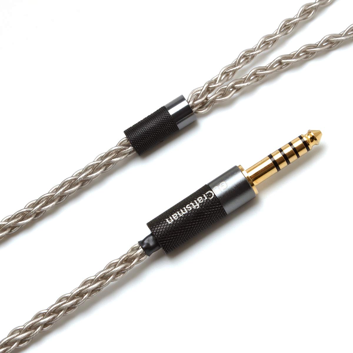 GUCraftsman 6N Single Crystal Silver Upgrade Cable 2.5mm/4.4mm Balanec Headphone Upgrade Cables for Beyerdynamic T1 2nd T5P 2nd T5P 3nd Final…