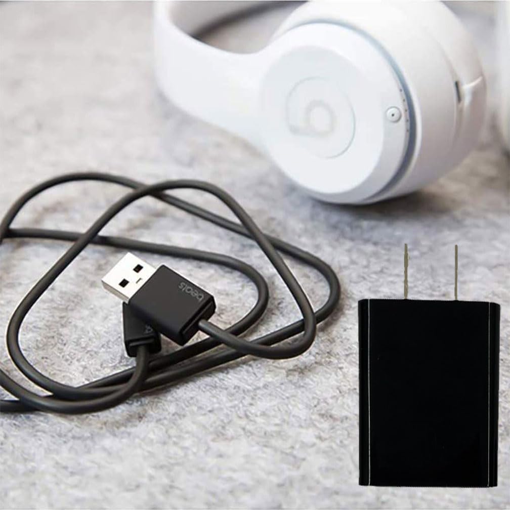 USB Charger Compatible with for Beats Charger Cord by Solo 3 Charger Cable Dr Dre Studio Powerbeats 3 2.0 Wireless Headphones Earphone, Pill Speakers