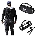 Silicone Case Cover Suitable for JBL Charge 5 Wi-Fi Case Portable Wireless Speaker Subwoofer Resistant Drop Crash Adjustable Shoulder Strap