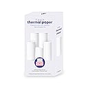 Core Innovations Thermal Printer Paper Bundle - 5 Rolls (3 Self-Adhesive Sticker Rolls + 2 Thermal Paper Rolls) for Wireless Portable Printer, Photos