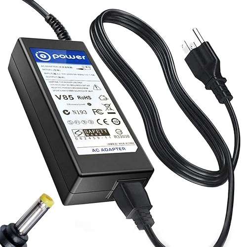 T-Power 19v Ac Adapter Charger for Riva TurboX RTX01 Bluetooth Mobile Speaker Charger Power Supply Cord
