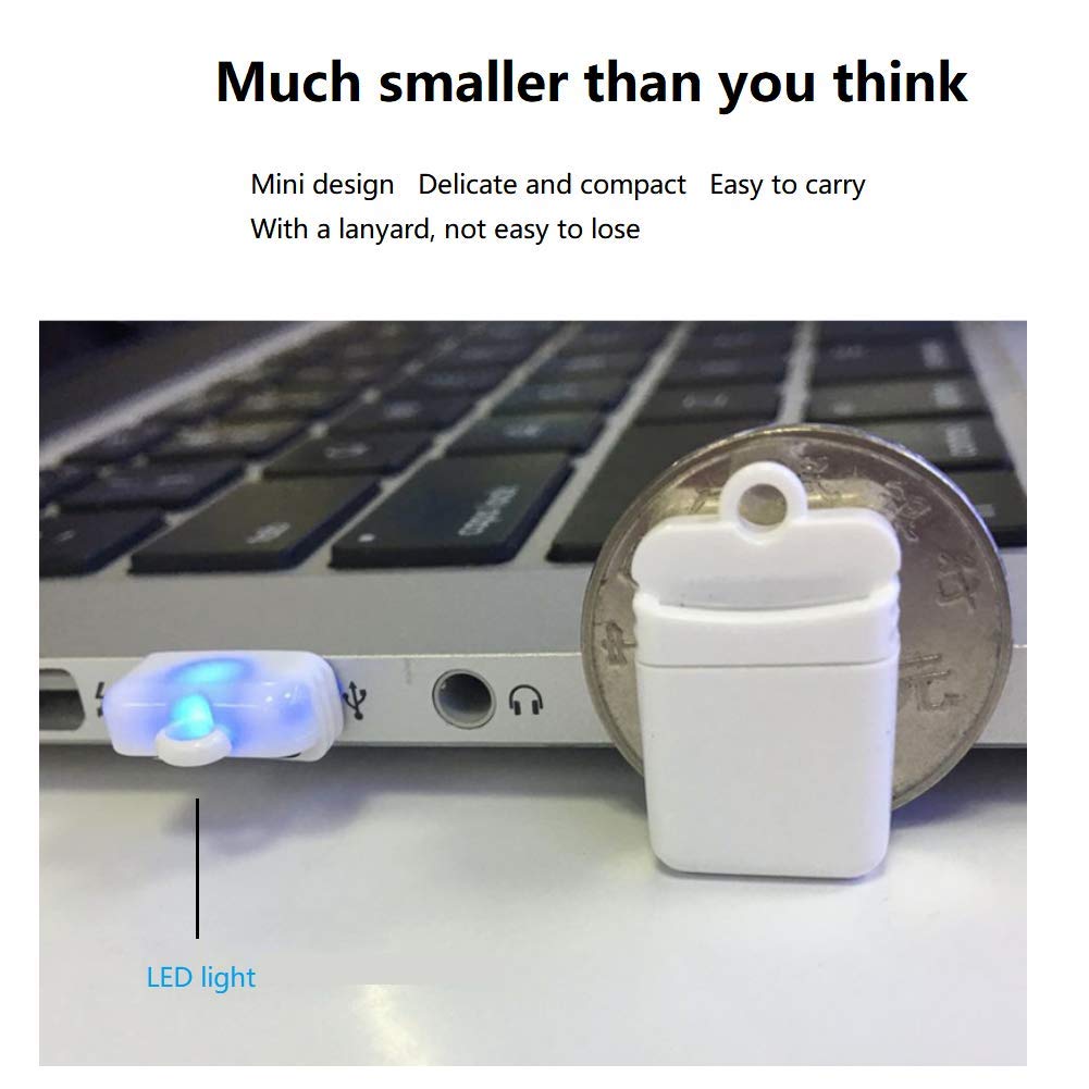 Cotchear White Computer Card Reader MINI Super Speed USB 2.0 Micro SD/SDXC TF Card Reader Adapter Gifts Wholesale Drop Shipping