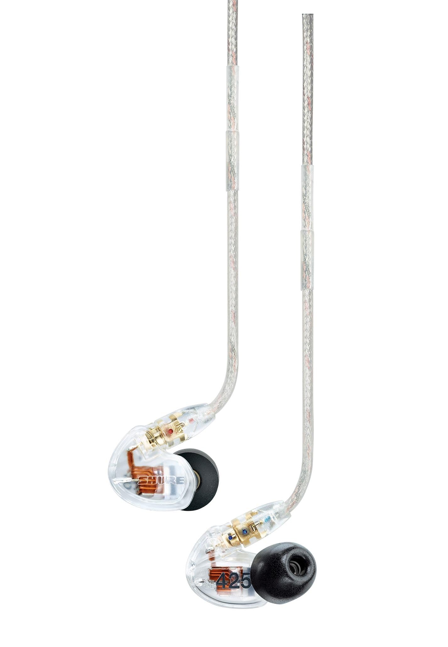 Shure SE425 PRO Wired Earbuds - Professional Sound Isolating Earphones with Detailed Sound, Dual-Driver Hybrid, Secure in-Ear Fit, Detachable Cable…