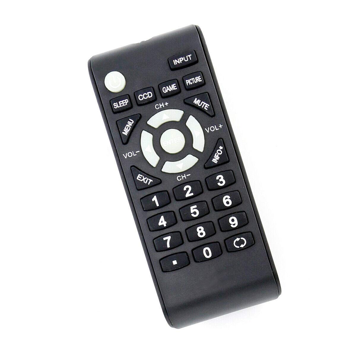 New Remote Control Replace for Insignia TV NS-50D510MX17 NS-50D510NA17 NS-55D510NA17 NS55D510NA17
