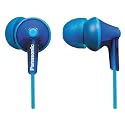 Panasonic RP-HJE125-A HJE125 ErgoFit in-Ear Earbuds (Blue)