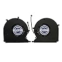 LANDALANYA Replacement New CPU and GPU Cooling Fan for Razer Blade 14 RZ09-0370 RZ09-0370CEA3 RZ09-0368 Series P/N:13207266 13207121 DFS5K123043635