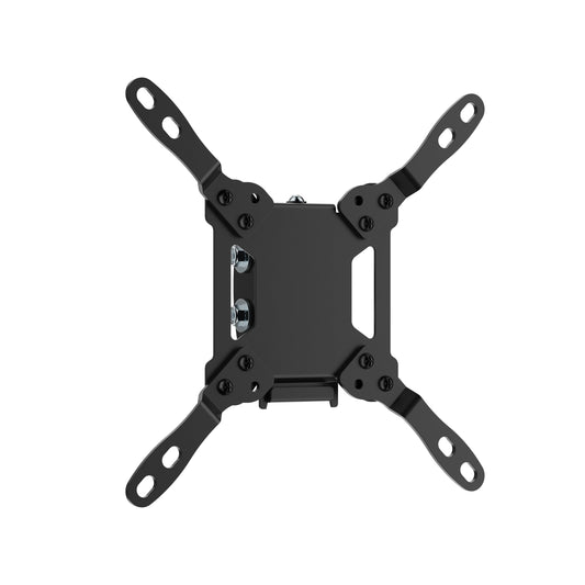 Mount-It! Tilting TV Wall Mount Bracket for Small to Medium TVs and Monitors, Low-Profile Design with Quick Release, Fits 32 to 50 Inch Screens, VESA