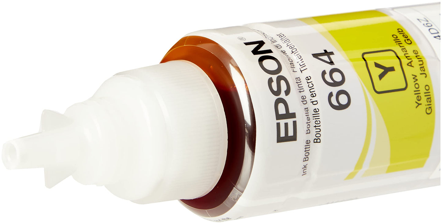 EPSON Original Refill Ink Set (T6641 T6642 T6643 T6644) for L100 L110 L120 L200 L210 L300 L350 L355 L550 L555