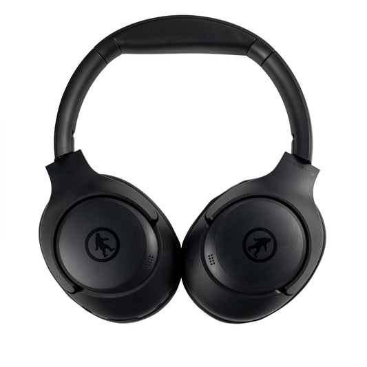 Outdoor Tech - Orbit Bluetooth Headphones, Black - Over-The-Ear Active Noice Cancelling Headphones - Wired/Wireless for Music, Microphone, Travel…