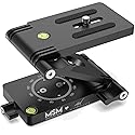 Z Flex Tilt Tripod Head - Flexible Angle Pan & Tilt Head/Universal Multiway Camera Tripod Connecting to Monopod Slider Rail Stabilizer Gimbal|Compact