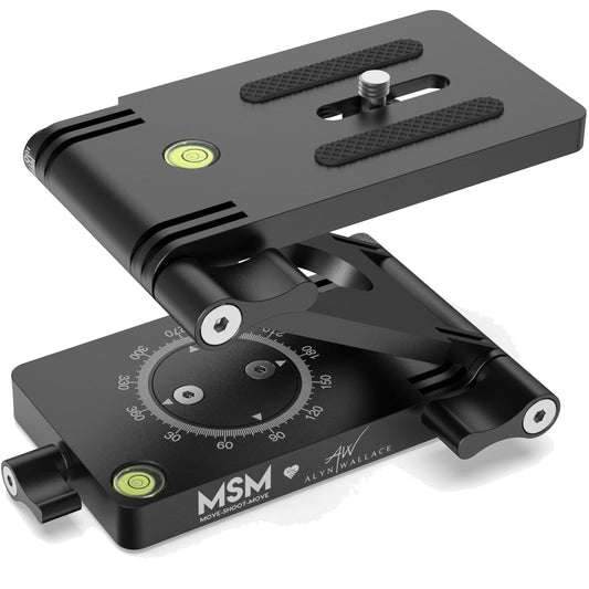 Z Flex Tilt Tripod Head - Flexible Angle Pan & Tilt Head/Universal Multiway Camera Tripod Connecting to Monopod Slider Rail Stabilizer Gimbal|Compact