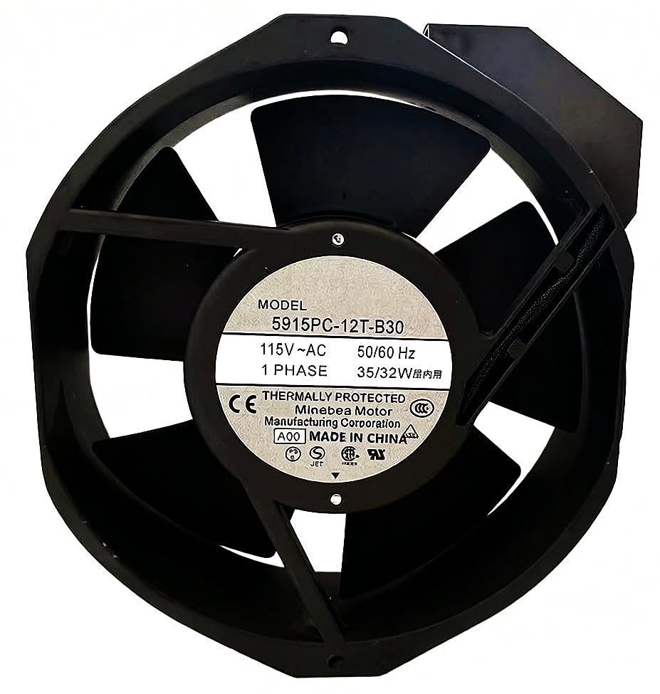 5915PC-12T-B30 for NMB-MAT 5915PC-12T-B30-A00 115VAC 35/32W 172×150×38mm Cooling Fan from (CA, Ontario Warehouse Distribution)