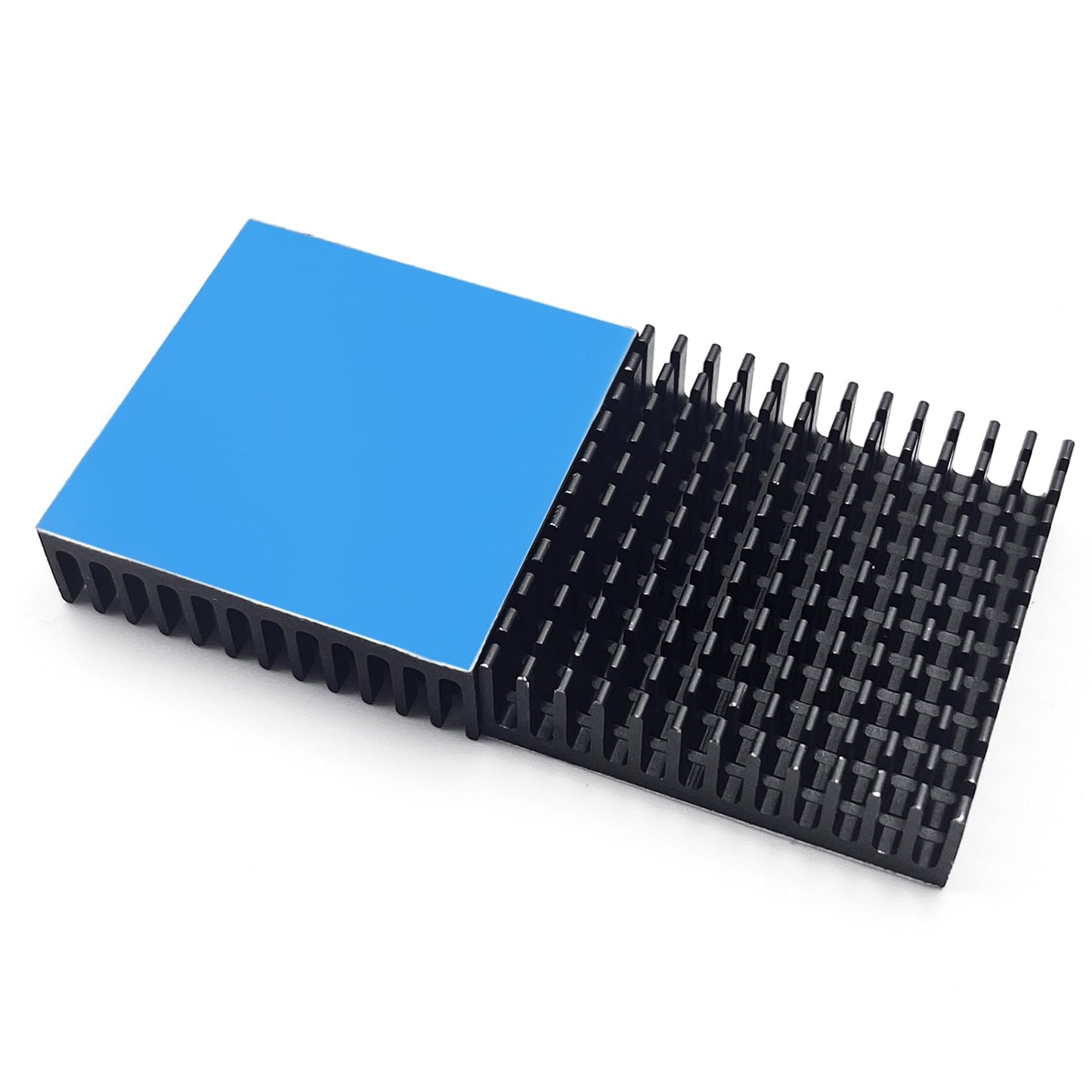 4PCS 40mm Aluminum Heatsink 40x40x11mm + Thermal Conductive Adhesive Tape, Heat Sink Radiator Cooler Cooling Fins for 3D Printer Stepper Motor Drive