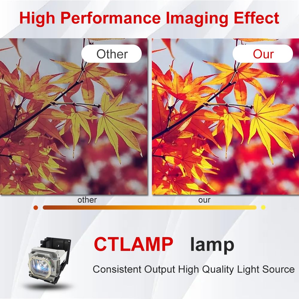 CTLAMP A+ Quality VLT-HC6800LP Professional Replacement Projector Lamp with Housing Compatible with Mitsubishi HC6800 / HC6800U