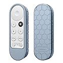 Fintie Protective Case for Chromecast with Google TV HD 2022 / 4K 2020 Voice Remote - CaseBot Lightweight (Anti-Slip) Shockproof Silicone Cover